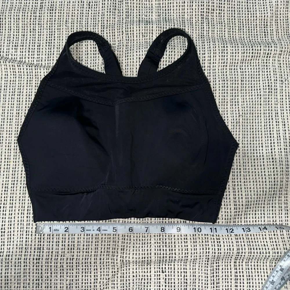 Athleta High Impact Gigi Bra in Black Sz S.‎